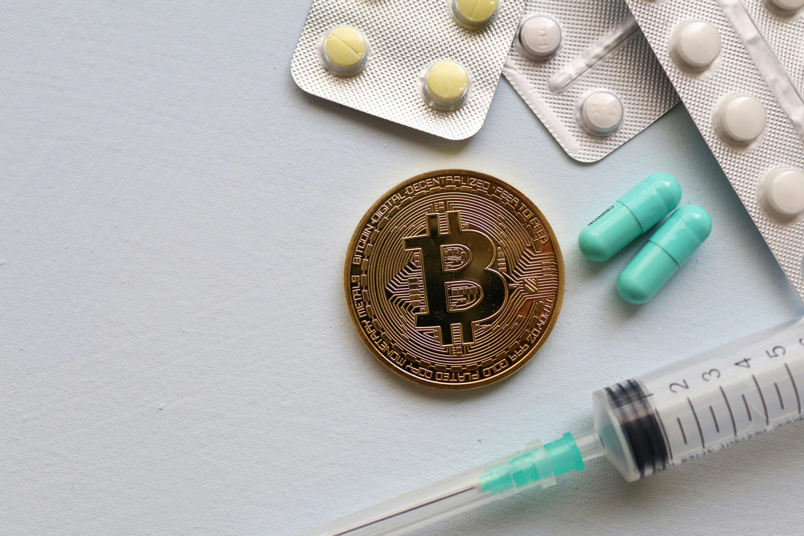 Kostenloses Stock Foto zu apotheke, behandlung, bitcoin