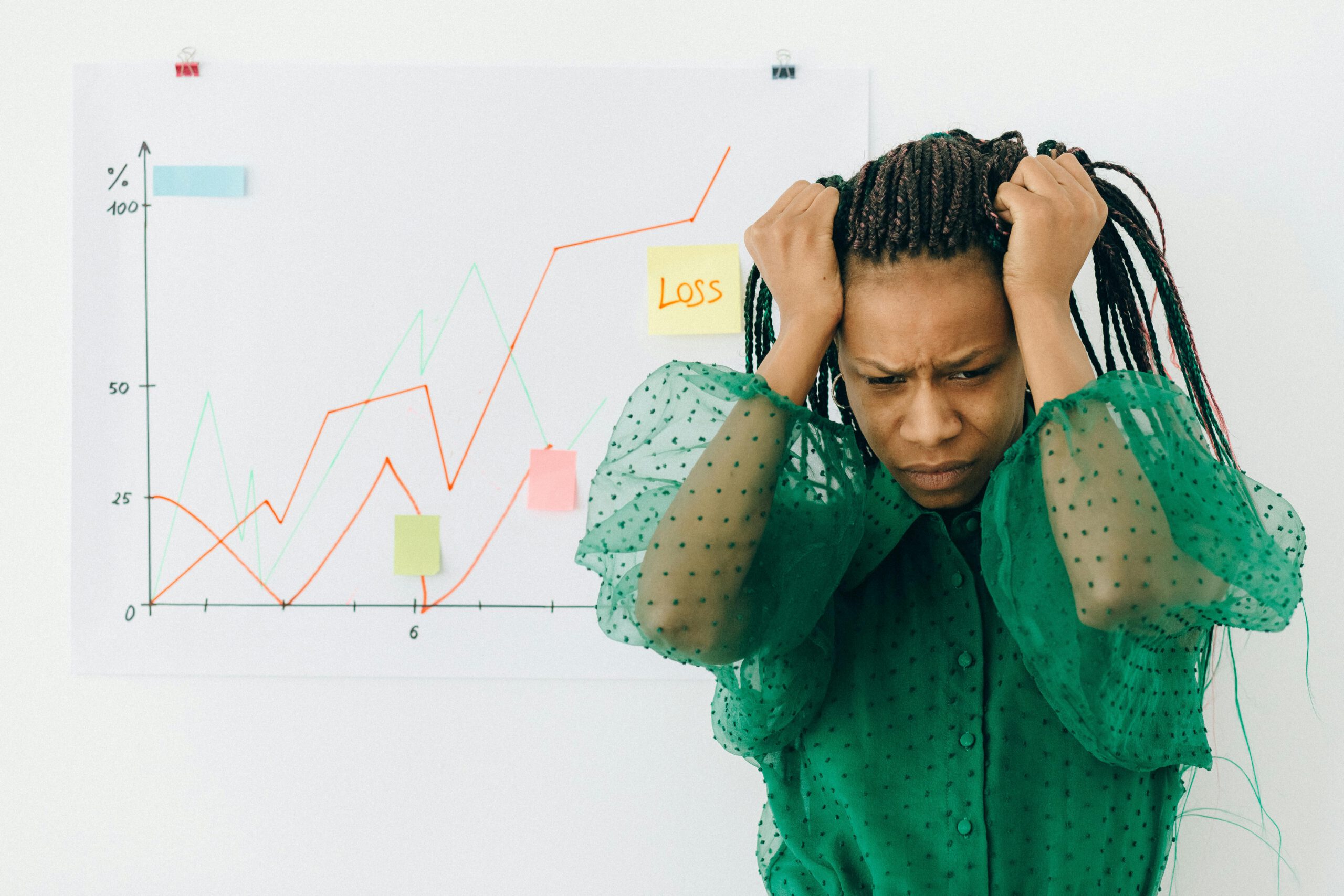 Kostenloses Stock Foto zu afroamerikaner, aktien und aktien, analyse